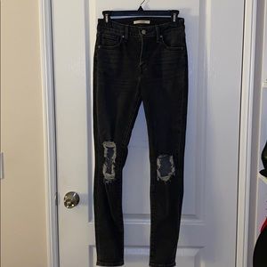 Levi 721 skinny jeans